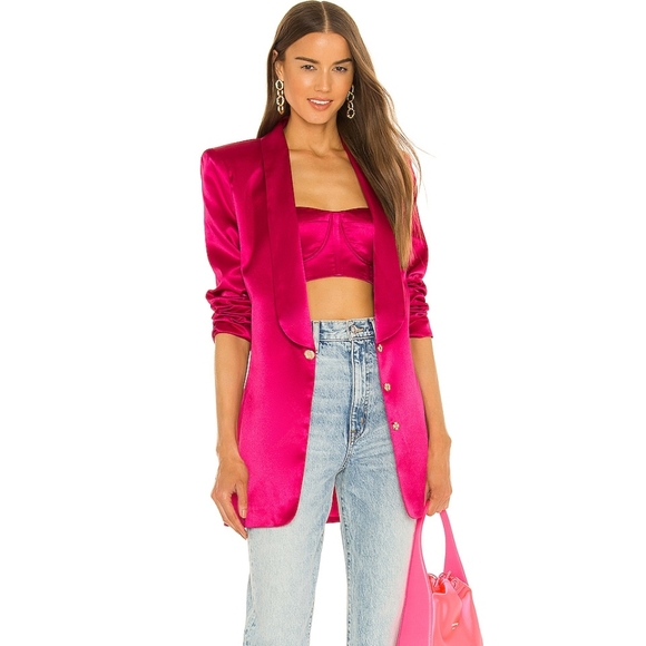 Bronx and Banco Capri Blazer in Fushsia Fuchsia - Size AUS 10/US 6/Medium - NWT - Picture 3 of 15